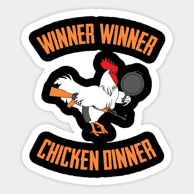 Are you a winner winner? Sticker by Bomdesignz